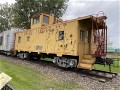 Union pacific steel caboose